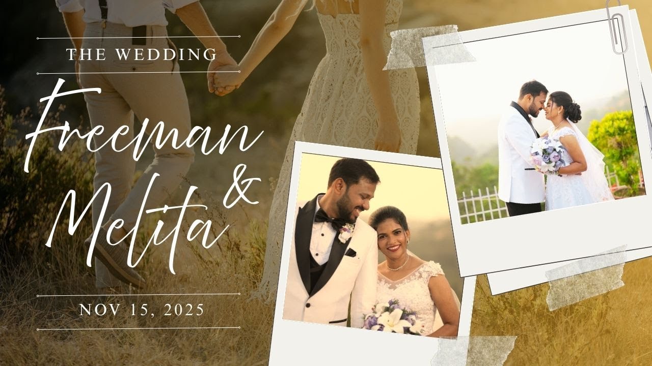 Freeman Prem & Mersina Melita Wedding Cinematic Highlights / Sweetonpinto Photography 9449269759