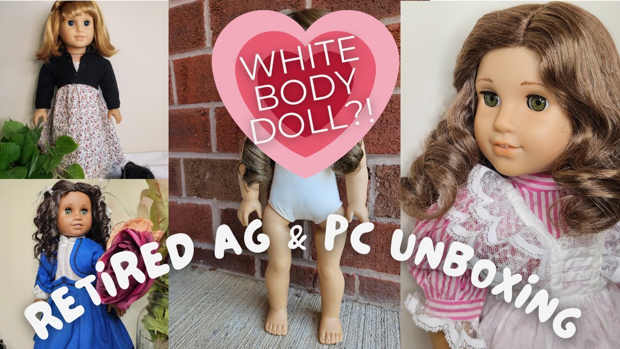 HUGE retired American Girl & Pleasant Company Haul!! 3 dolls (white body?!) & many outfits!