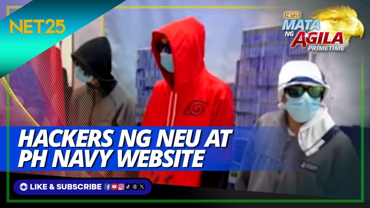 3 suspek sa panghahack sa website ng Philippine Navy at New Era University, arestado ng NBI