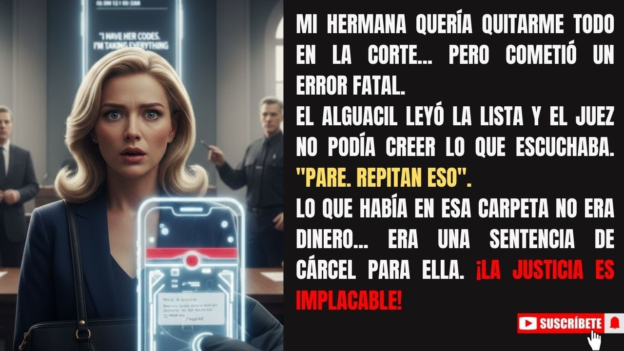 ⚖️🔥MI HERMANA INTENTÓ QUITARME TODO EN EL TRIBUNAL: El Inventario que la dejó al descubierto y el...