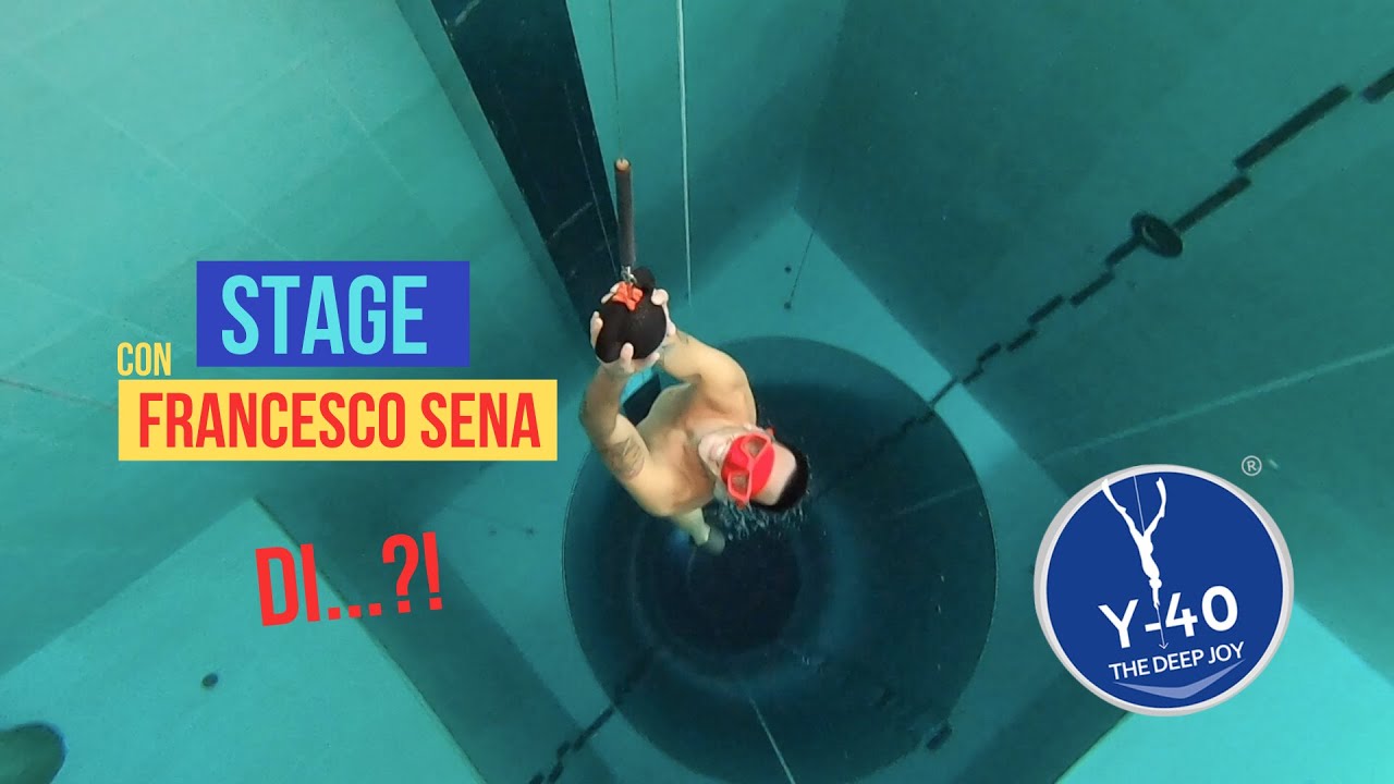 Cosa può succedere nella piscina più PROFONDA DEL MONDO?!        [non solo APNEA ad Y-40]