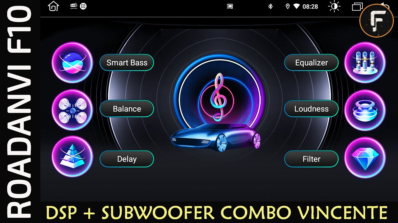 Autoradio Roadanvi F10 + SubWoofer Isudar, TUTORIAL su come settare il DSP per una resa ottimale 💪