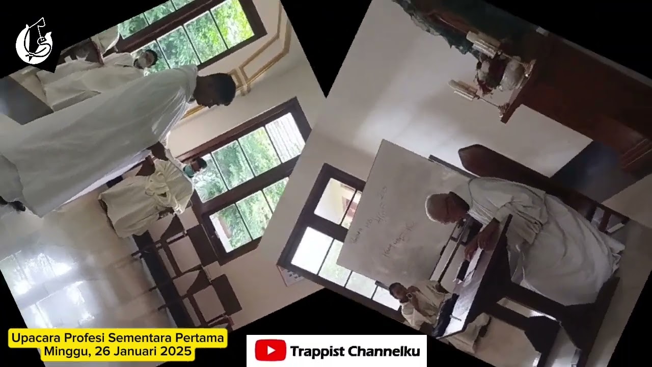 Upacara Profesi (Kaul) Sementara di Pertapaan St. Maria Rawaseneng