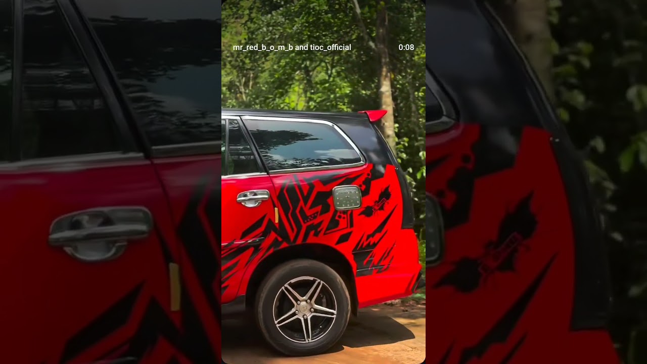 Modified Innova 📈☠️#carcustomization #modification #carmodification #love #offroad #innova #toyota