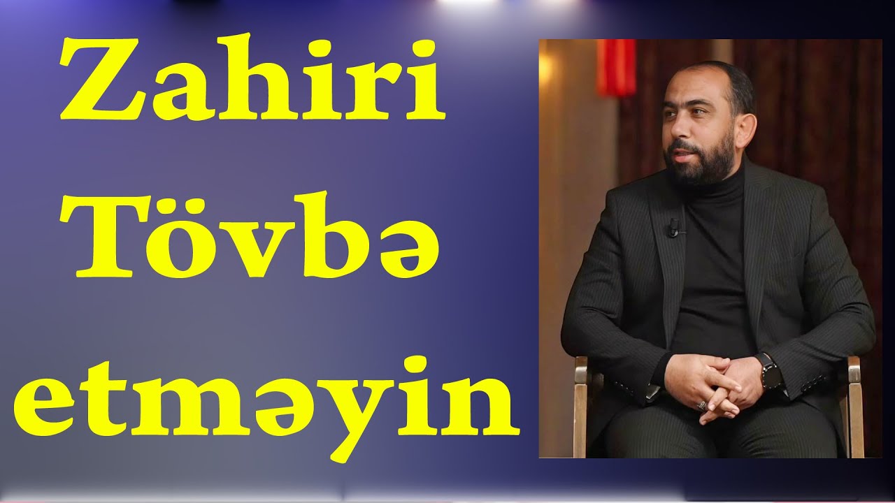 Hacı Sahib - Zahiri Tövbə etməyin