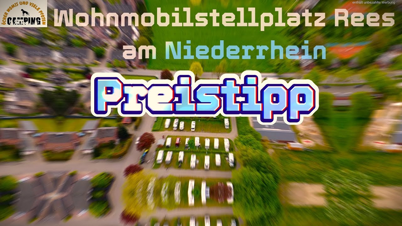 Stellplatz Rees am Niederrhein mit TOP Preisleistung