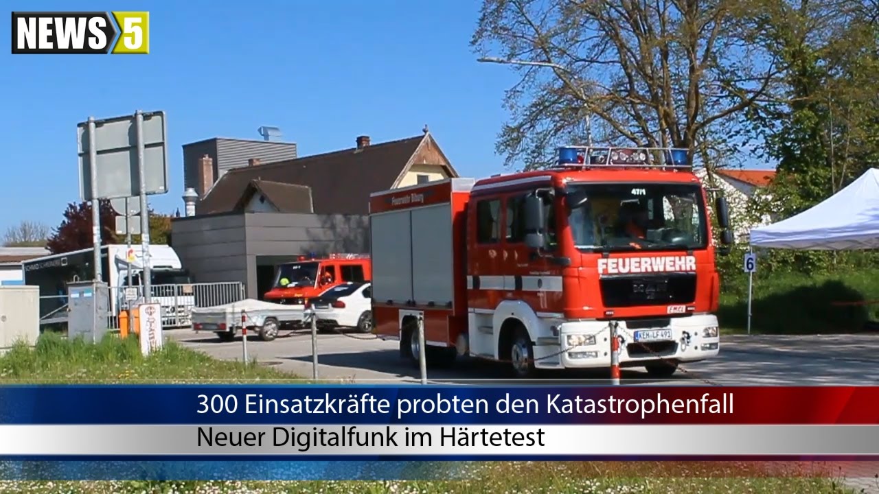06.05.2017 (KEH) 300 Einsatzkräfte probten den Katastrophenfall