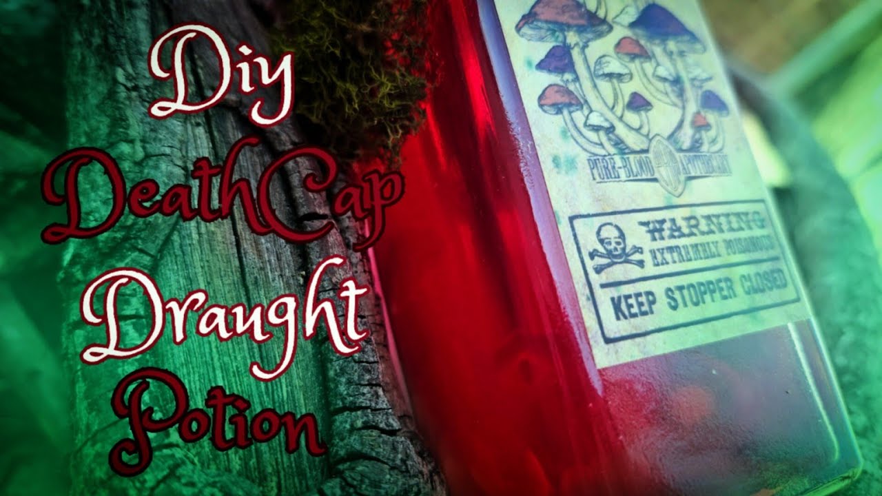 Brew it Youself Deathcap Draught | DIY Wizarding Trunk Potion | Deadly Mushrooms