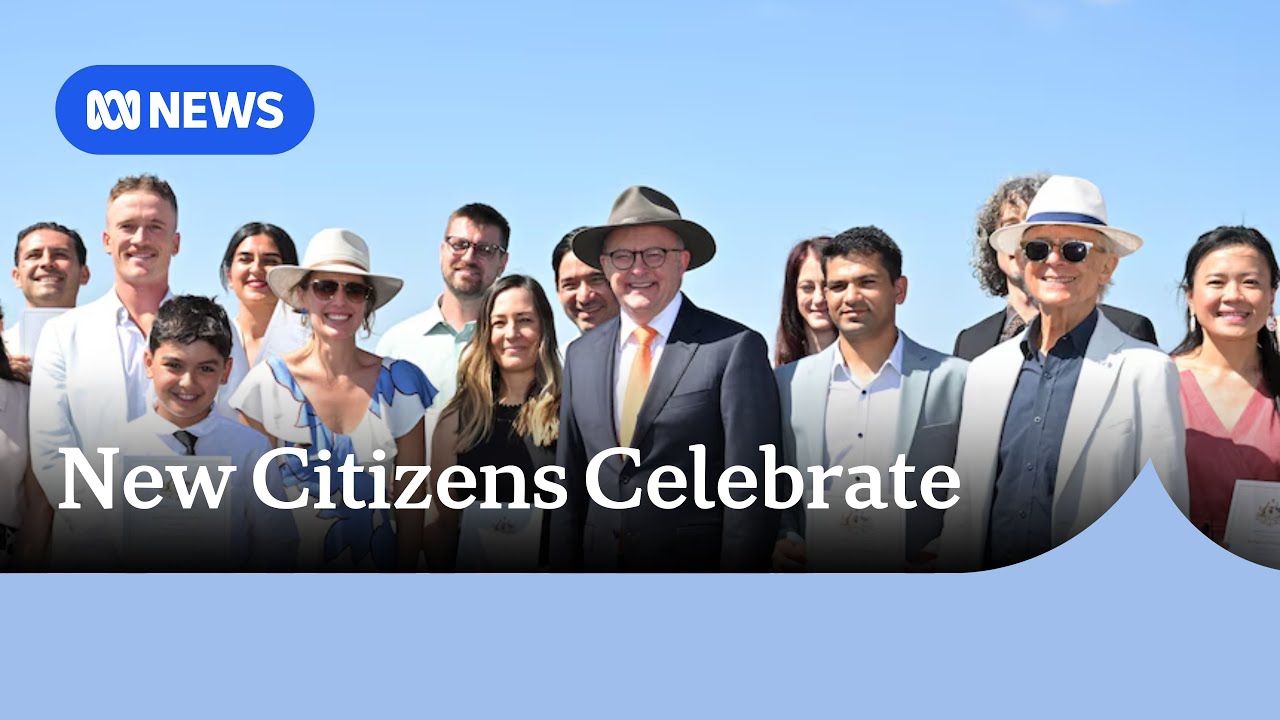 PM inducts new citizens at Australia Day ceremony in Canberra | ABC NEWS