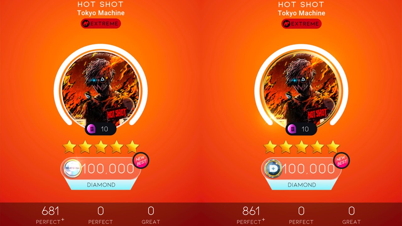 [Beatstar] HOT SHOT - Tokyo Machine (Standard and Deluxe) // Diamond Perfect 100,000