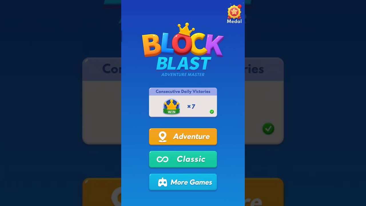 Играю в блок бласт день 3