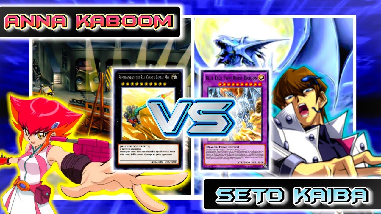 INTENSE Theme Duel! | Anna Kaboom Vs Seto Kaiba | Trains Vs Blue Eyes [Yu-Gi-Oh Duel Links]