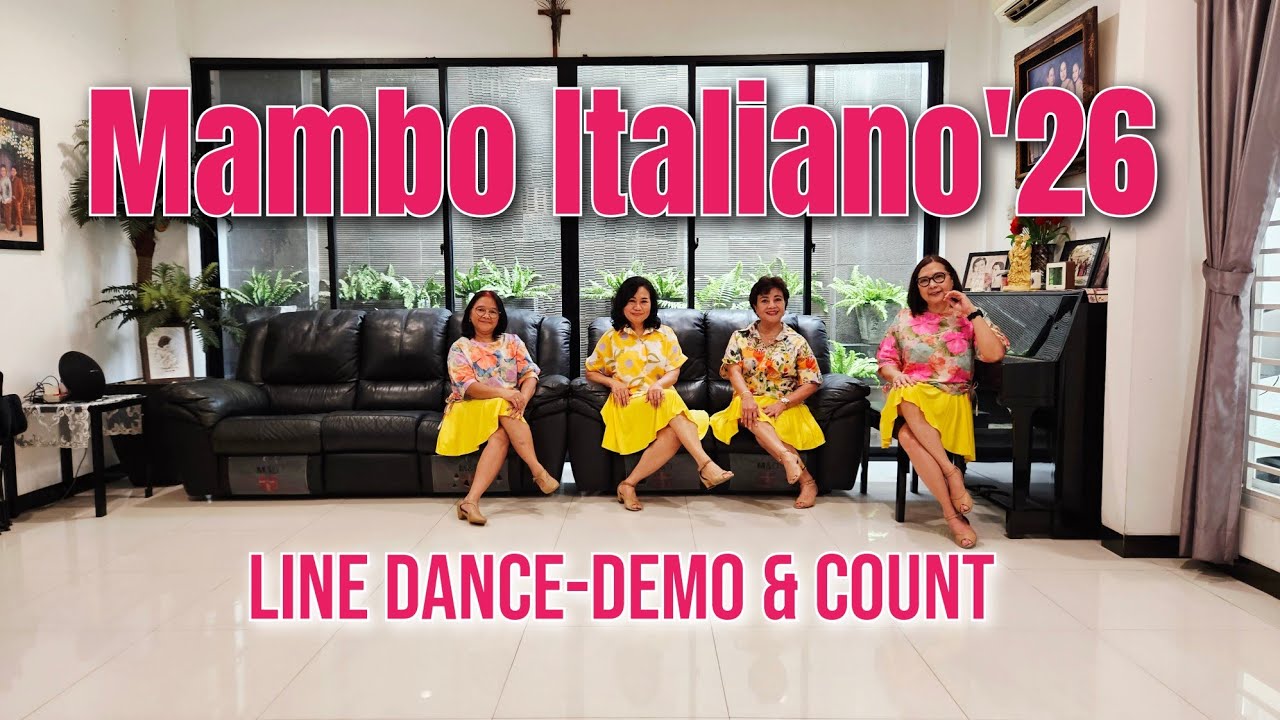 MAMBO ITALIANO'26 (DEMO & COUNT) - Line Dance