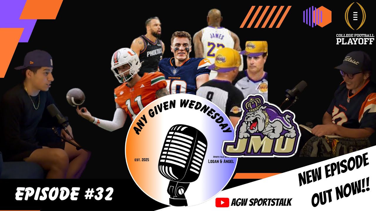 Broncos in Full Control, NFL Week 16, Brooks vs LeBron Drama, NBA Cup, CFB Playoffs, and MORE