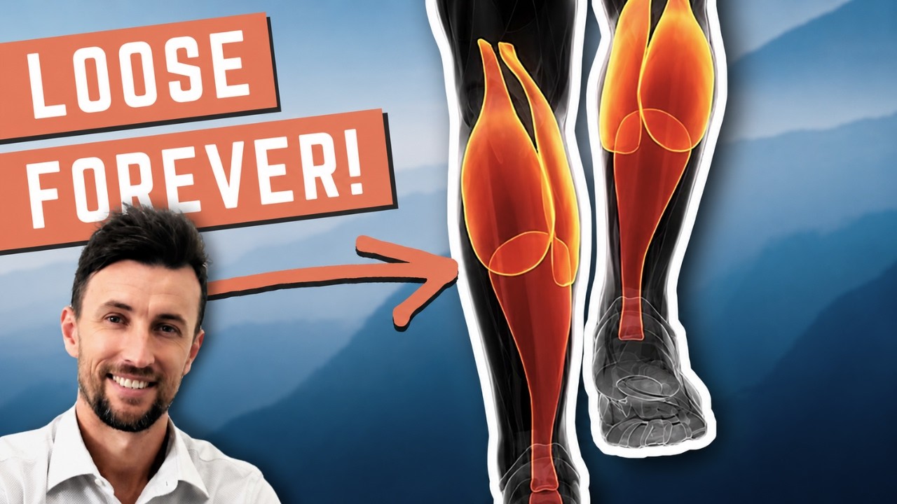 How to PERMANENTLY Loosen Tight Calves