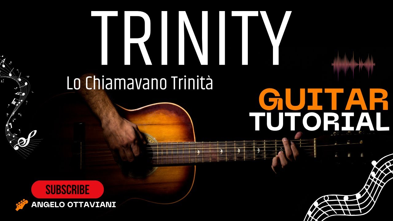 Trinity - Lo Chiamavano Trinità - Django Unchained - Arpeggio e Accordi - Chitarra