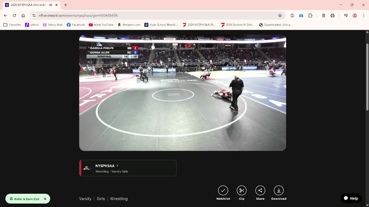 NYSPHAA  Semifinals