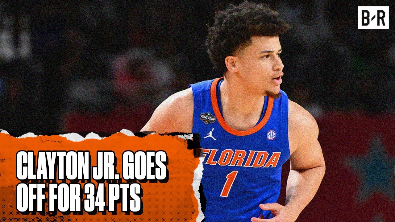 Walter Clayton Jr. Drops 34 Points in Florida's Final Four Win vs. Auburn | 2025 March Madness