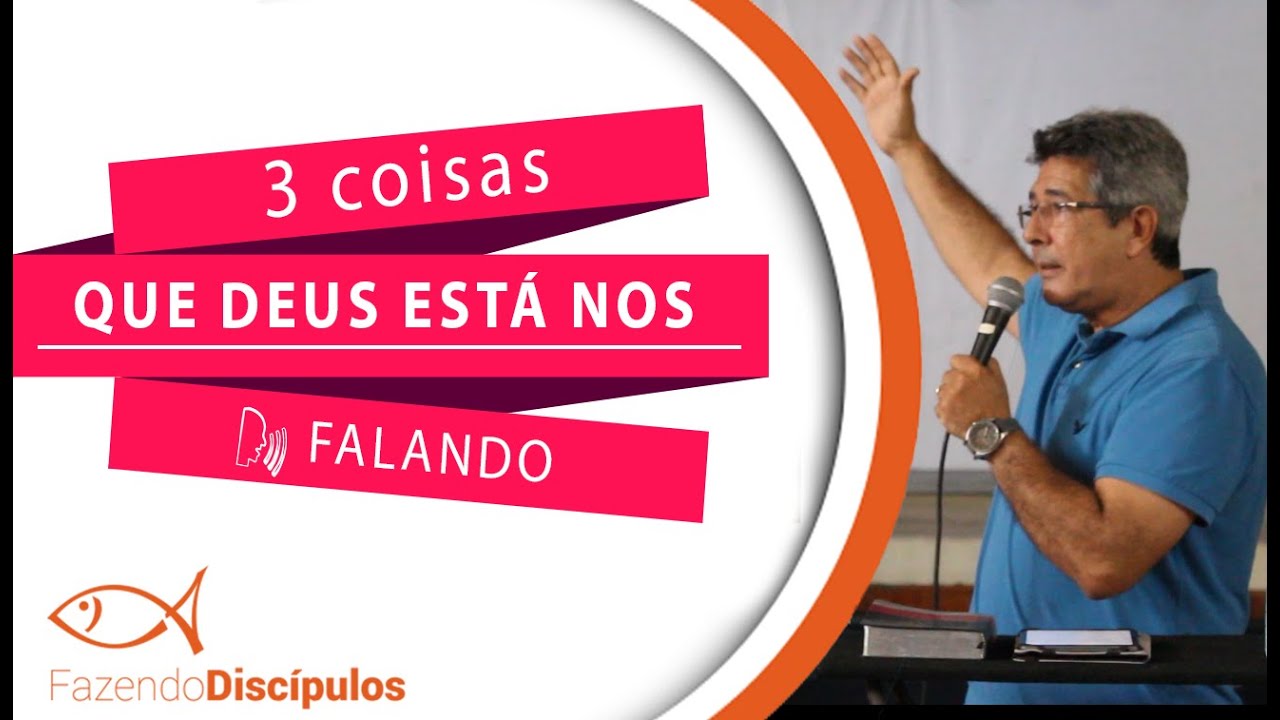 3 coisas que Deus está nos falando!  Mário Fagundes
