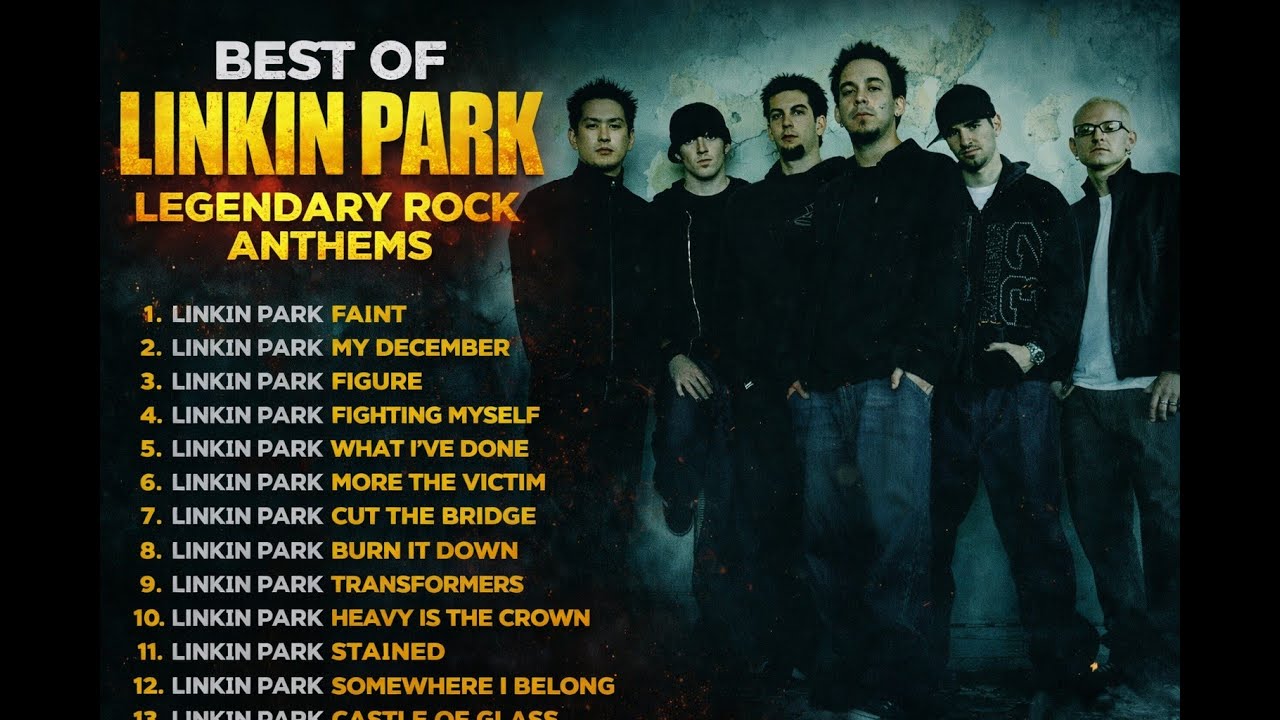 BEST OF LINKIN PARK | LEGENDARY ROCK ANTHEMS