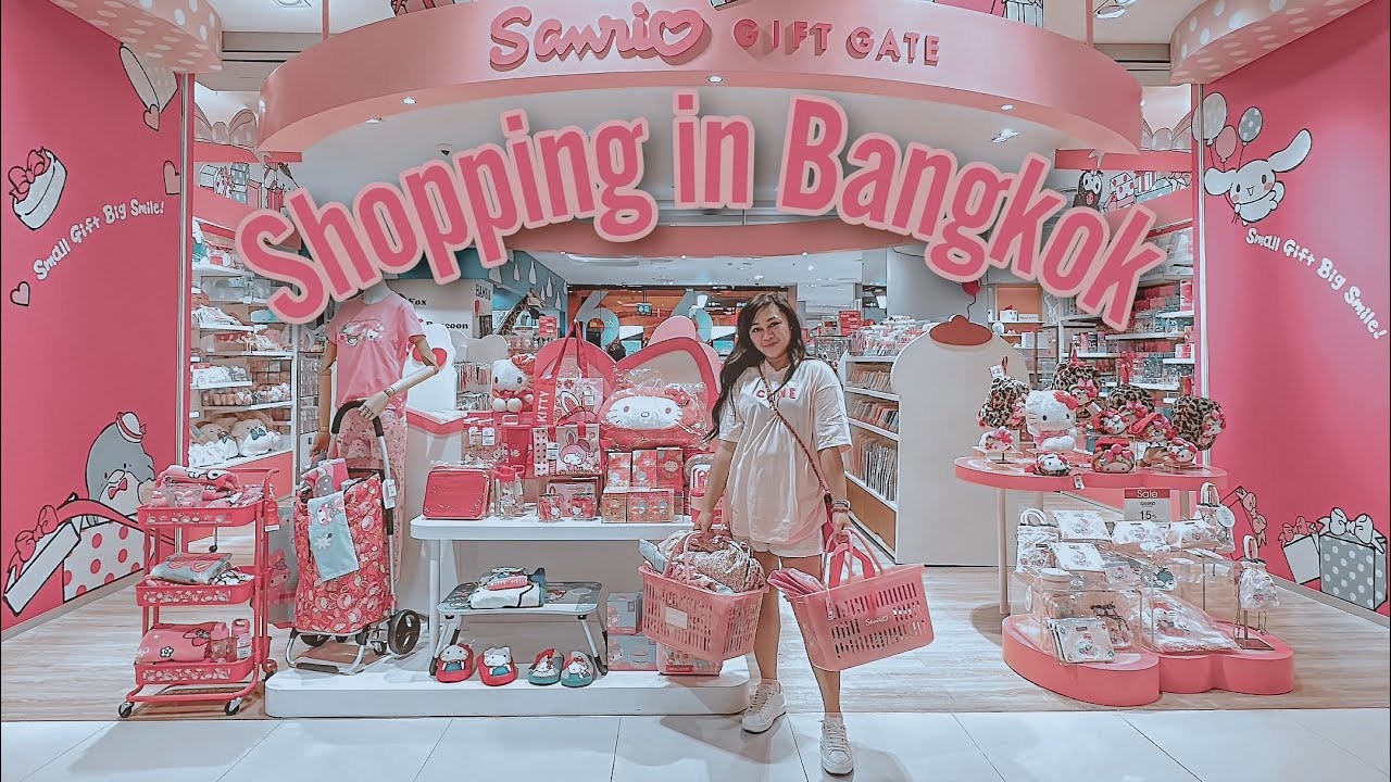 Hellokitty Shopping in Bangkok Thailand🛍️
