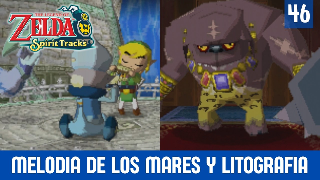 SOLUCION MELODIA DE LOS MARES Y LITOGRAFIA | Zelda Spirit Tracks - Guia Español