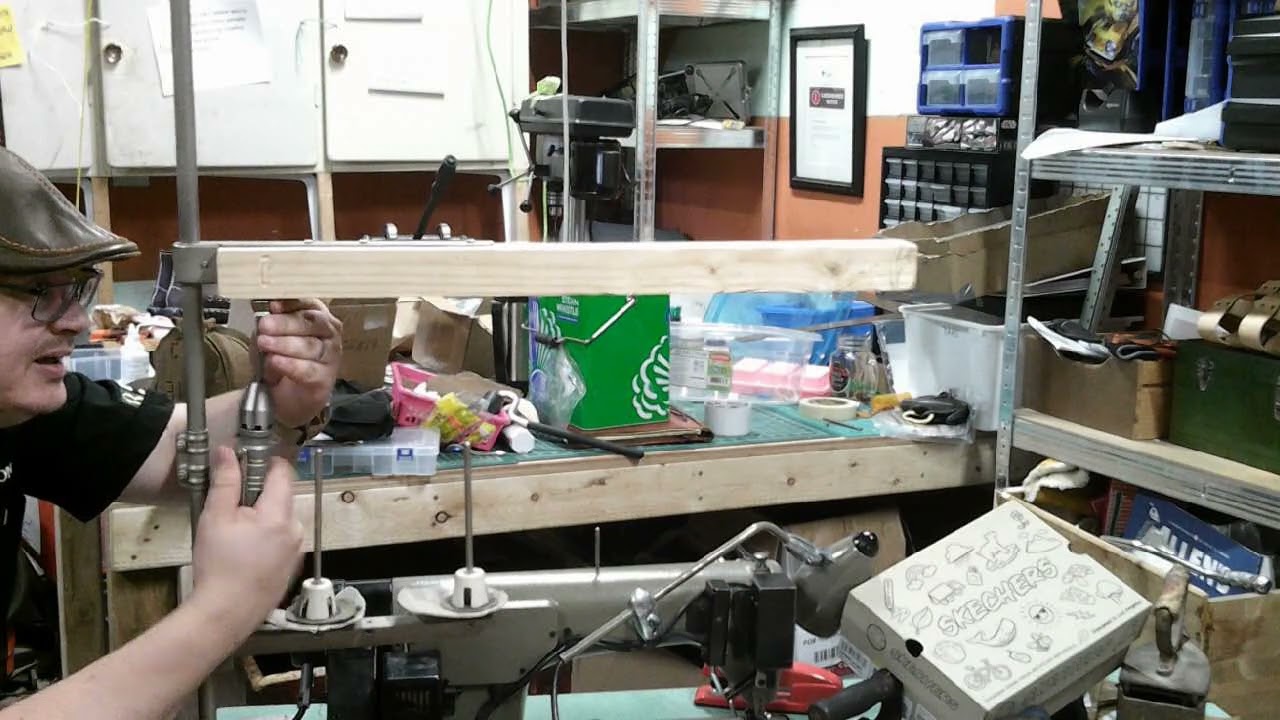 I mounted a Light Bar over my Sewing machine!