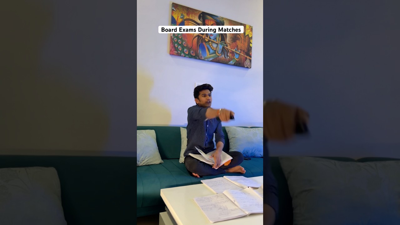 Cricket fever 😂 #viral #comedy #funny #ytshorts #fun #trending #memes #match #exams #trend #paper