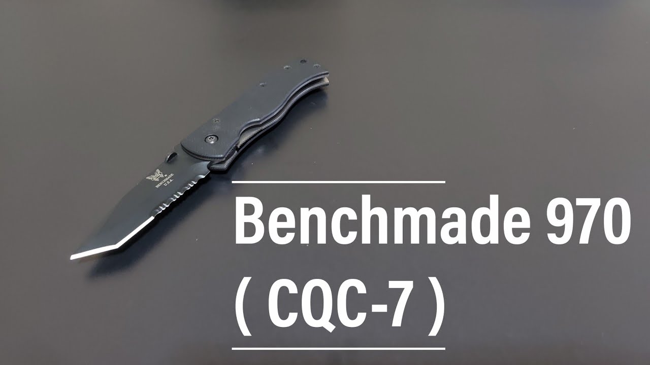 Emerson Knives Collection #90 - Benchmade 970 - Old School CQC-7 collab 1994-1998