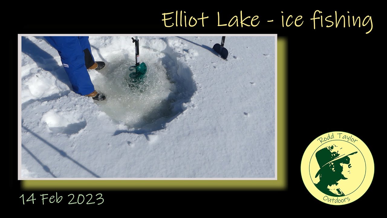 Elliot Lake  - Ice Fishing