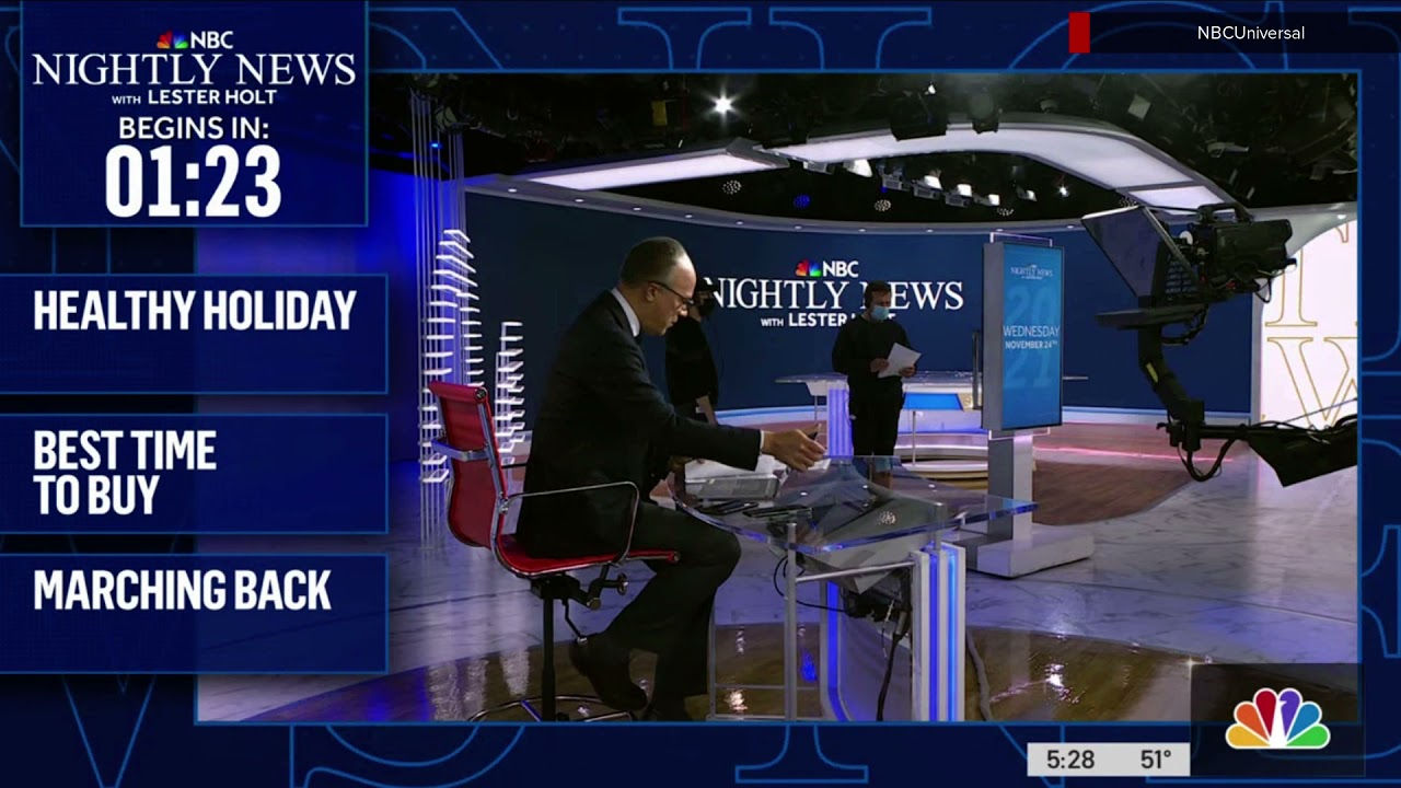 'NBC Nightly News' countdown feed minicut