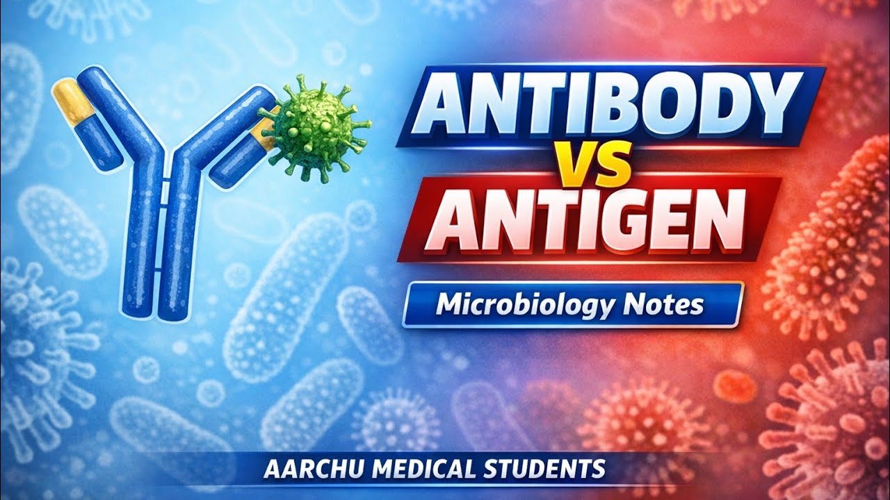 Antigen & Antibody Explained Clearly | BPT Microbiology