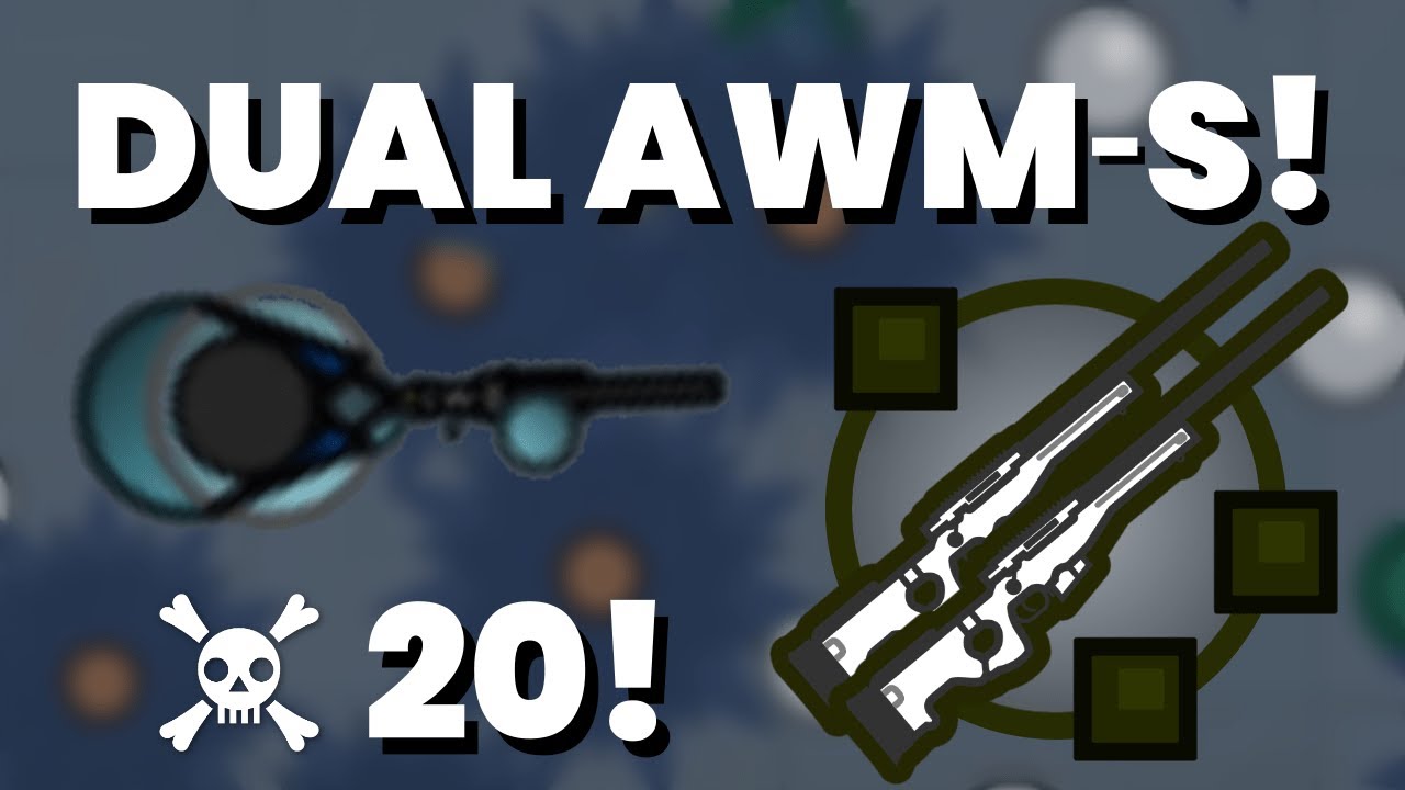20 KILLS + DUAL AWM-S IN COBALT MODE | Surviv.io