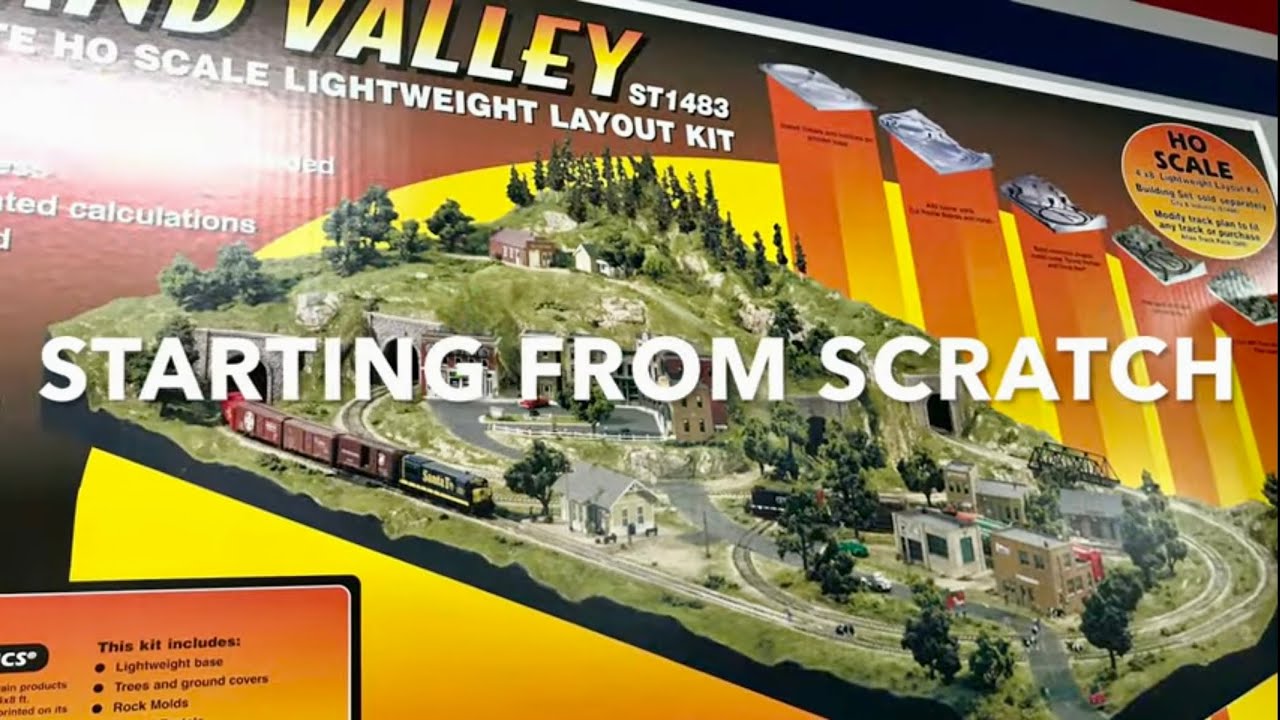 Начинаем разработку комплекта макетов Woodland Scenics Grand Valley с НУЛЯ!