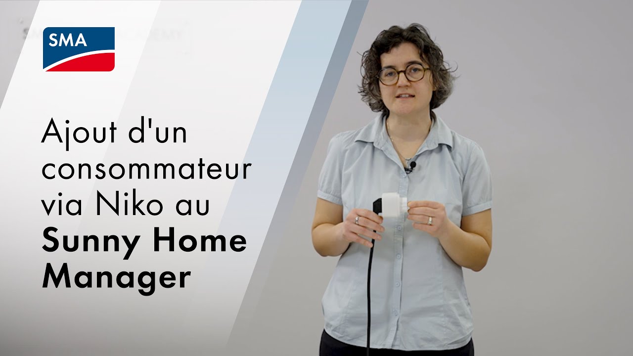Tech tip - Ajout d'un consommateur via Niko au Sunny Home Manager (FR)