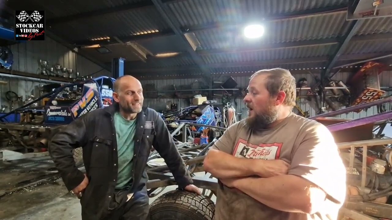 Semi Final Talk 2025 BriSCA Stockcar F1 🏁🏆🌎 Stu Kearsley chats with Craig Finnikin#55 🇬🇧
