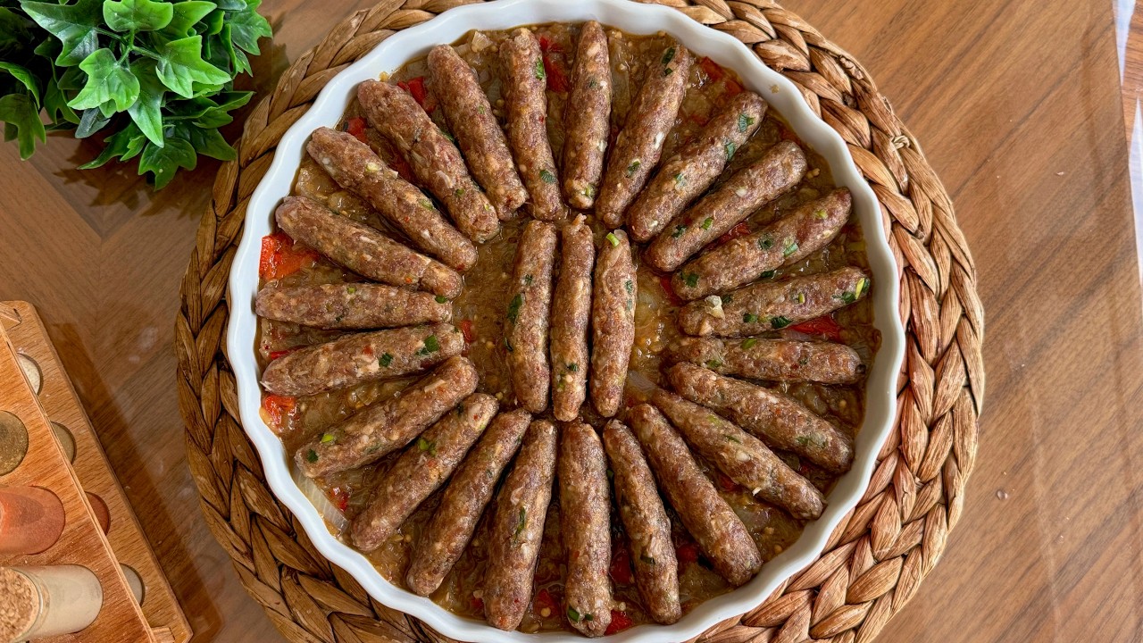 TÜM MİSAFİRLERİMİN TARİFİNİ İSTEDİĞİ O İFTAR YEMEĞİ TARİFİ ❗️Köz Patlıcanlı Köfte 😍Çiçekintarifleri