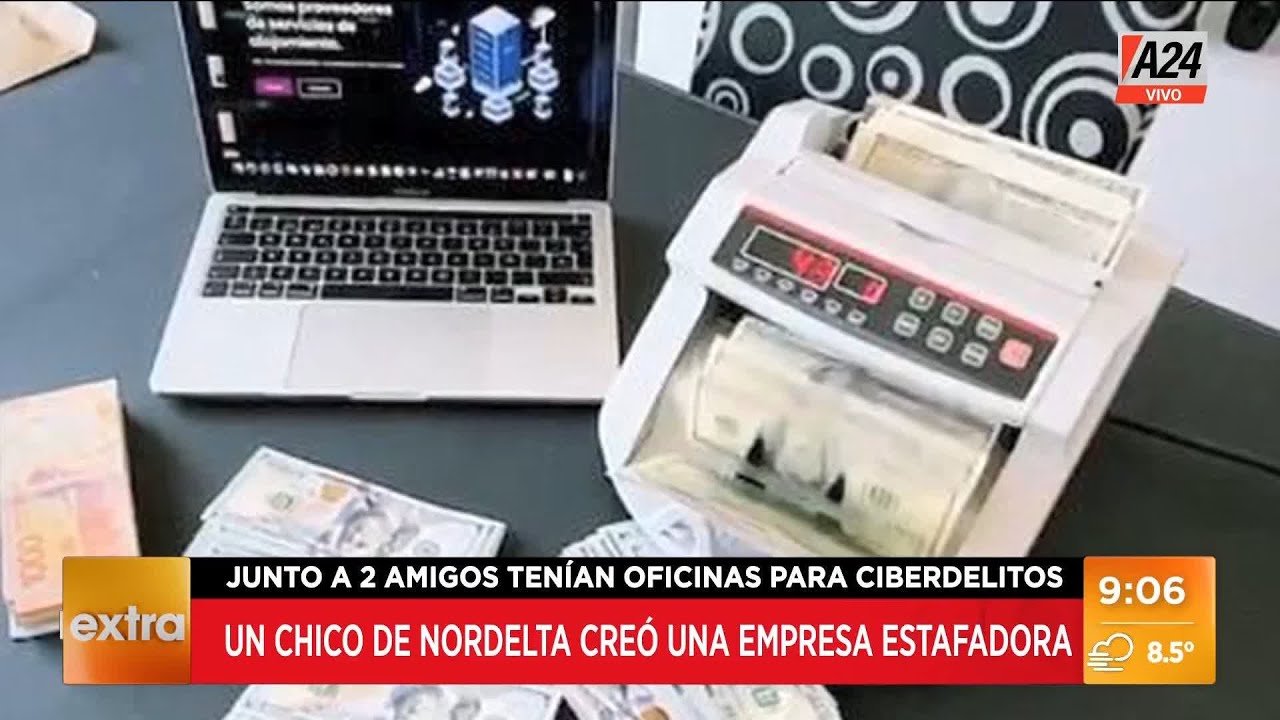 🚨 Un chico de Nordelta cre&oacute; una empresa de ciberdelitos | A24