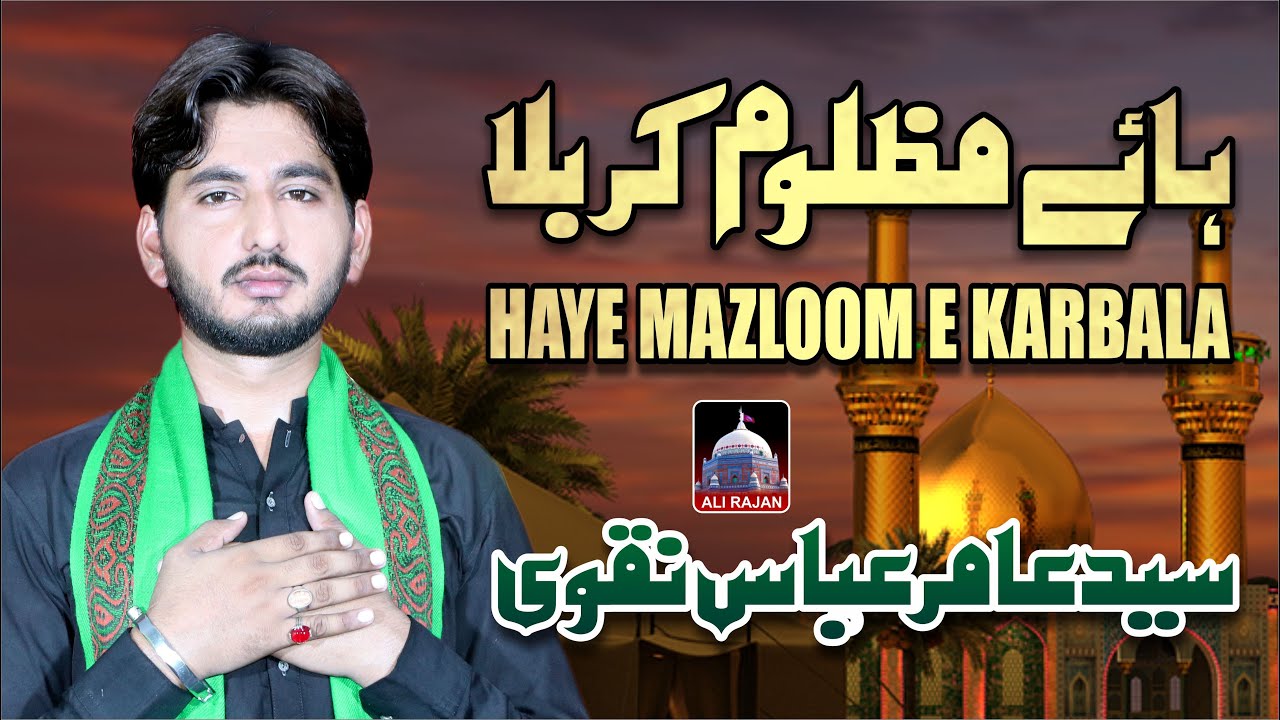 Haye Mazloom e Karbala a.s || Syed Amir Abbas Naqvi || New Noha 2022-23