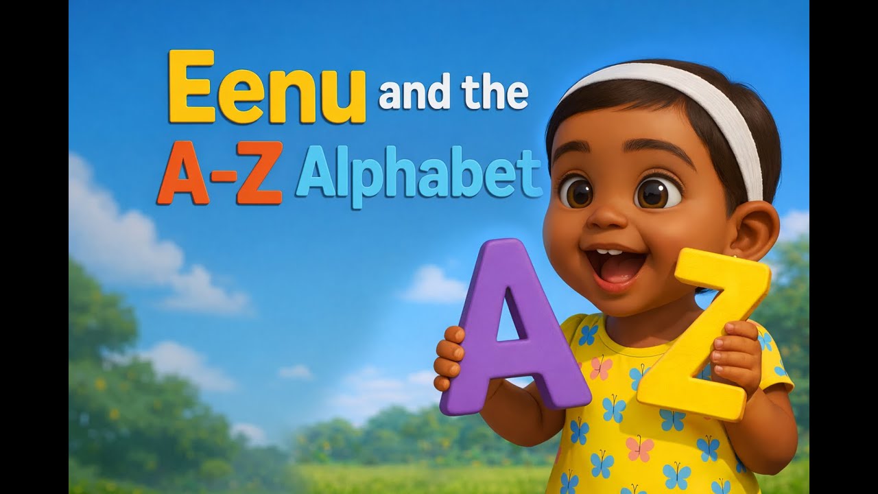 Come along and sing with me | Eenu A–Z Alphabet Song 🎵 | Learn ABC with Fun & Music | TiniTunes 🎵