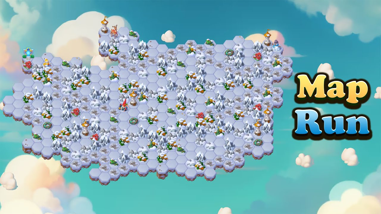 Don&rsquo;t Waste Moves! Perfect December Map Path | Mysterious Island