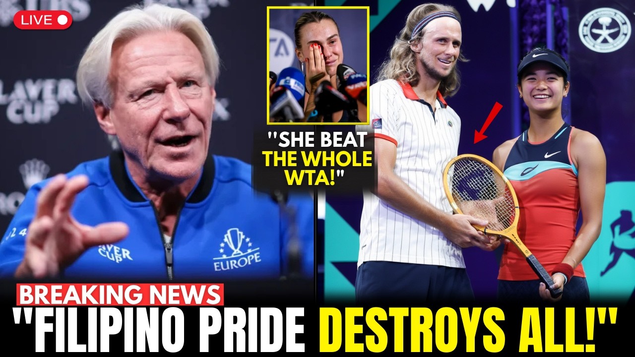 Breaking: Bjorn Borg SURPRISES Alex Eala With His Golden Racket — Fans In TEARS!