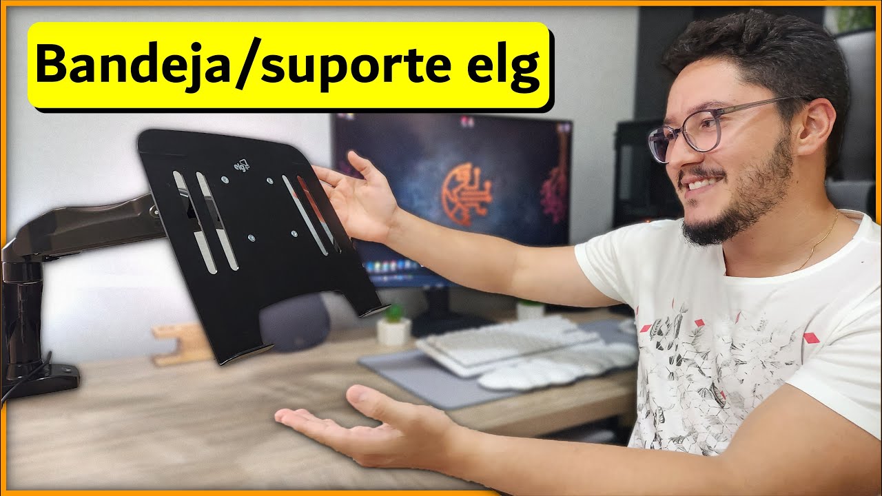 Bandeja de apoio para notebook suporte ELG