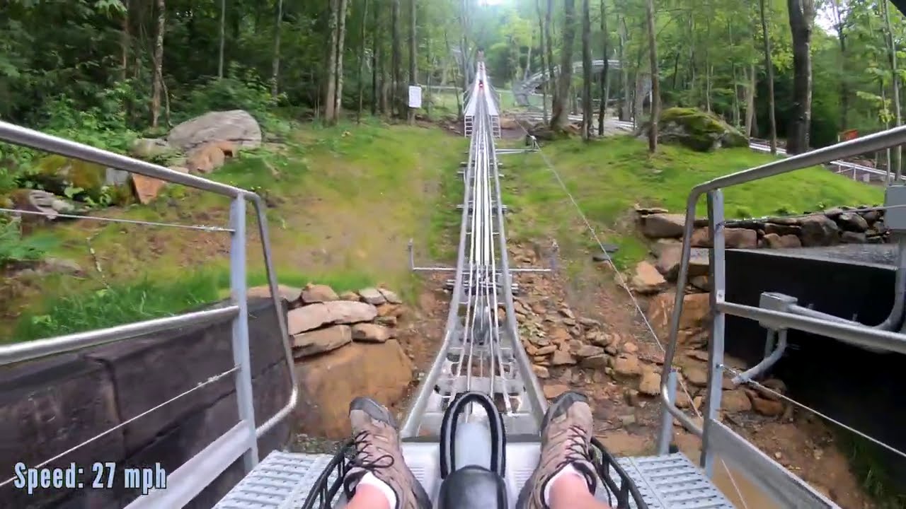 Wilderness Run Alpine Coaster | 4K POV | June 2020