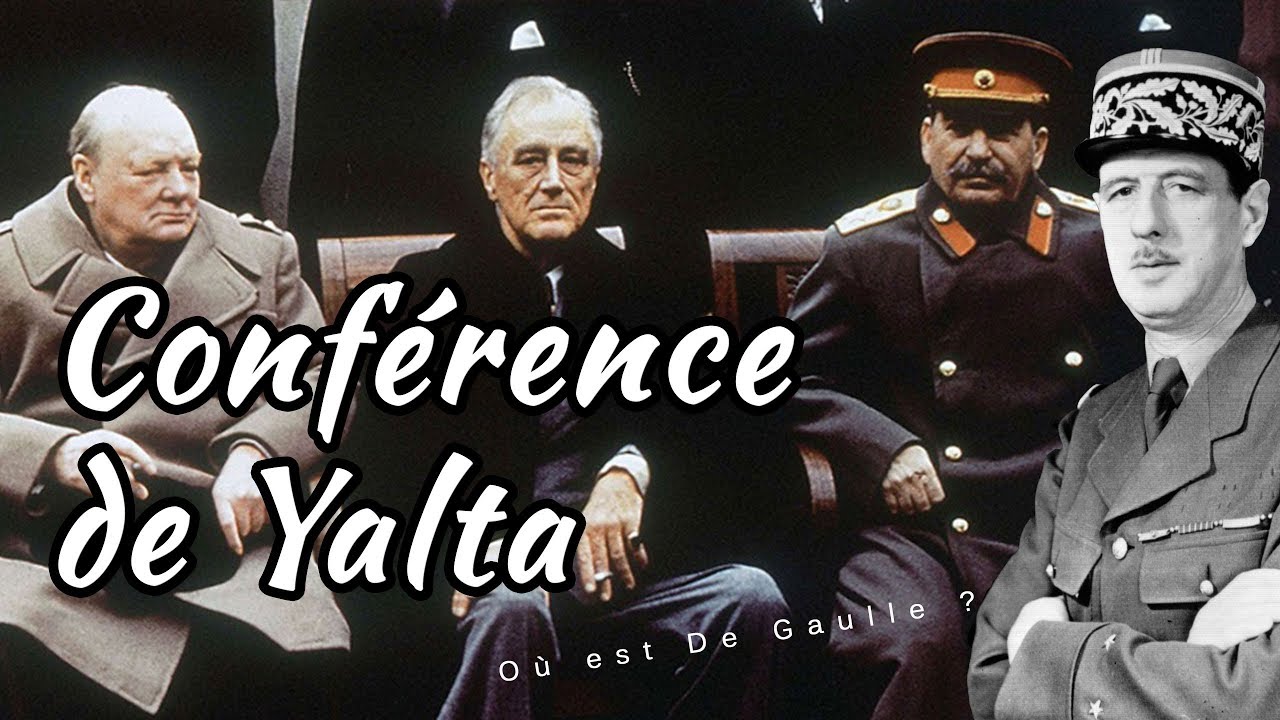 OÙ EST DE GAULLE ? CONFERENCE DE YALTA #HistoireDePhoto