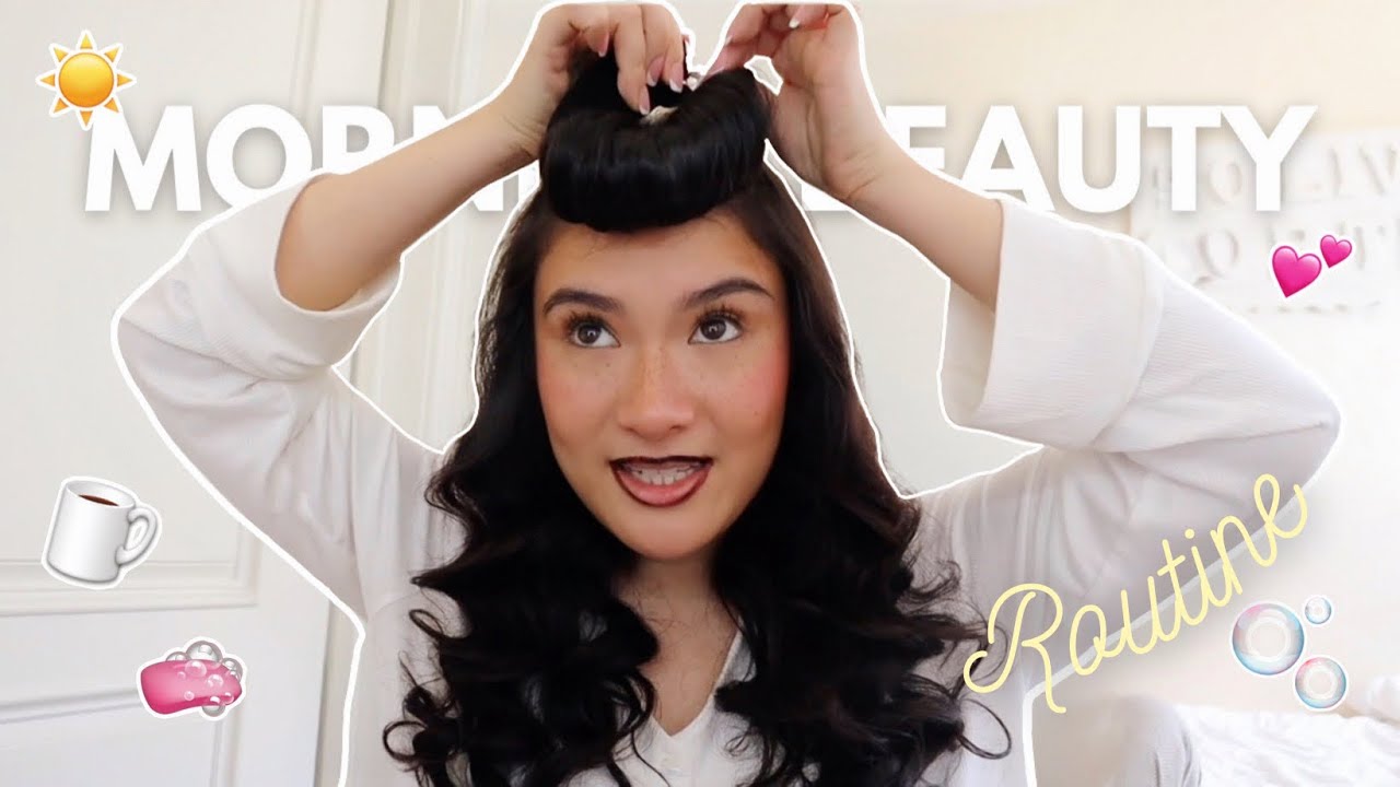 MY 20 MINUTE MORNING BEAUTY ROUTINE ✨ quick & easy for girls on the go!