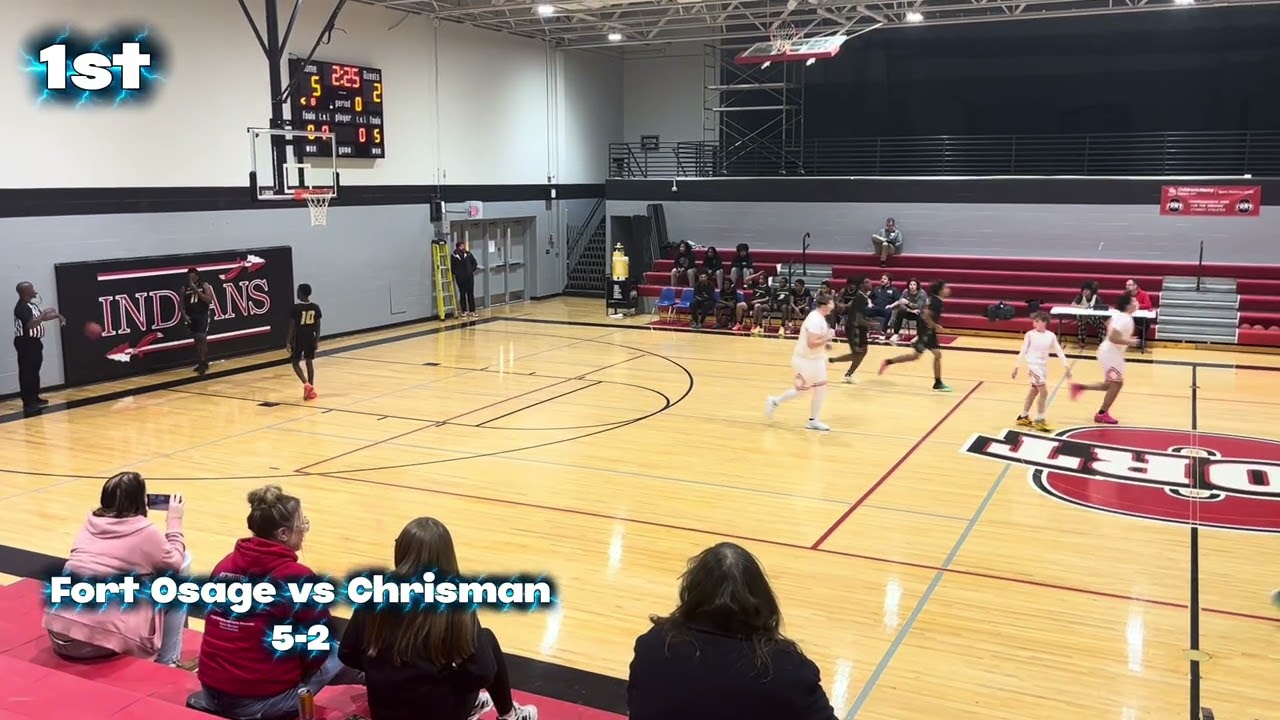 Fort Osage vs William Chrisman - C team silver - Boys Basketball