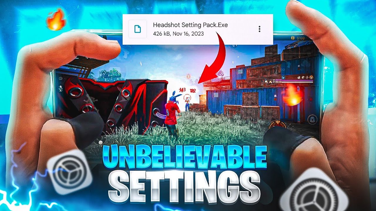 New Unbelievable Settings For Only Red Numbers ☠️⚙️ | Stretch Screen + High Performance + Lag Fix !