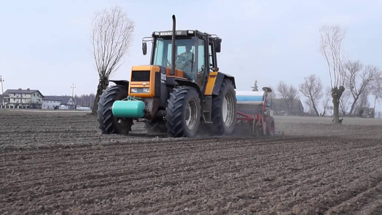 Uprawa i siew 2016 John Deere 6530 Renault 155.54 Isaria [4K]