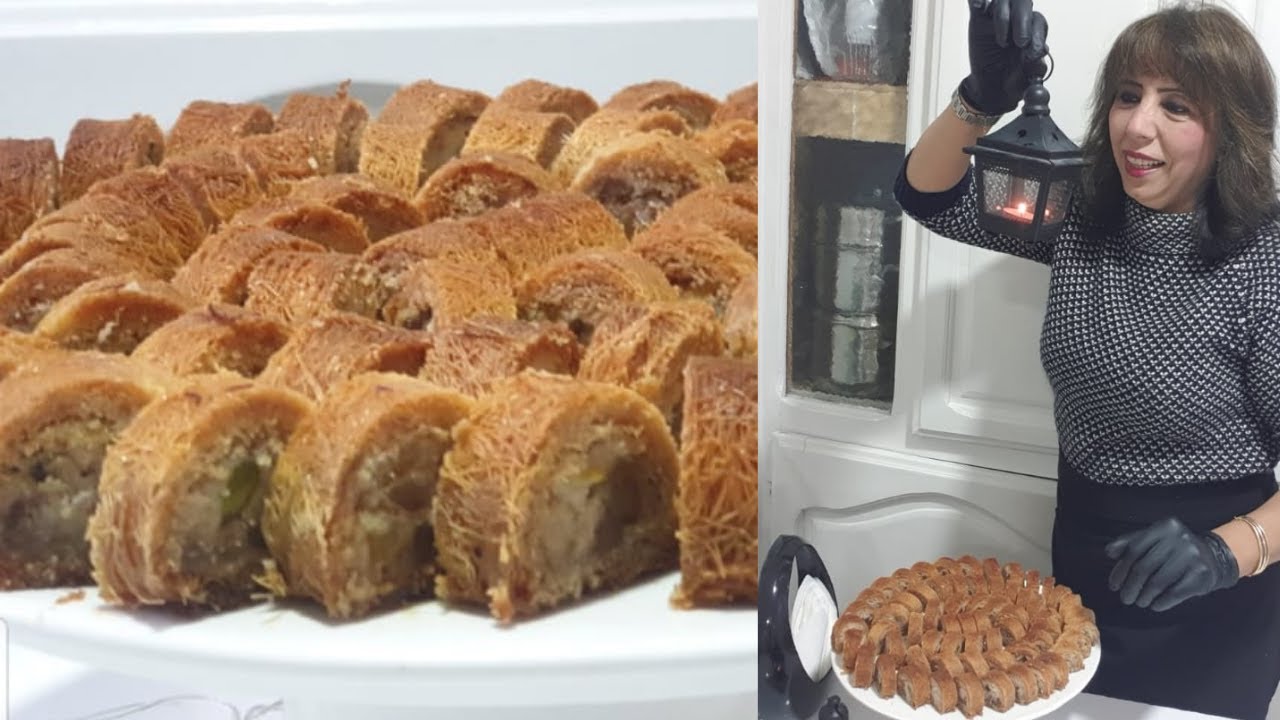 مع جديد معسلات الكنافة بالجبن ديال  الشاف بن عمر  غادي تبرعوا في رمضان